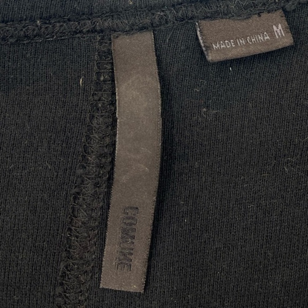 COMUNE Crewneck Rugged Partial Distressed Sweater - Picture 3 of 3
